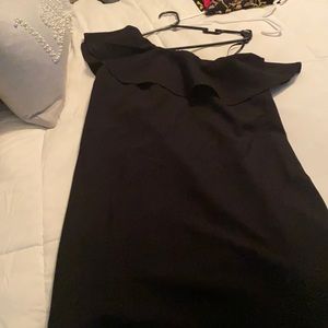 French Connection one shoulder dress